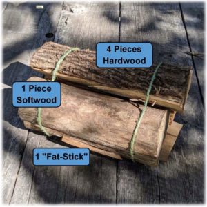 1-Match Firewood Bundle